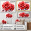 Red Roses Resson sur toile-97031883-97031877