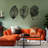 Metal Leaves Wall Art Set - 3 Piece-69766765-69766766