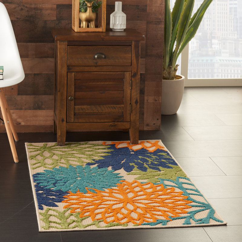Colne Floral Area Rug, Rectangle 239 x 318cm