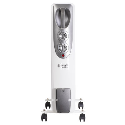 Russell Hobbs RHOFR1106B 2.5kW 11-fin Oil Filled Radiator in Black