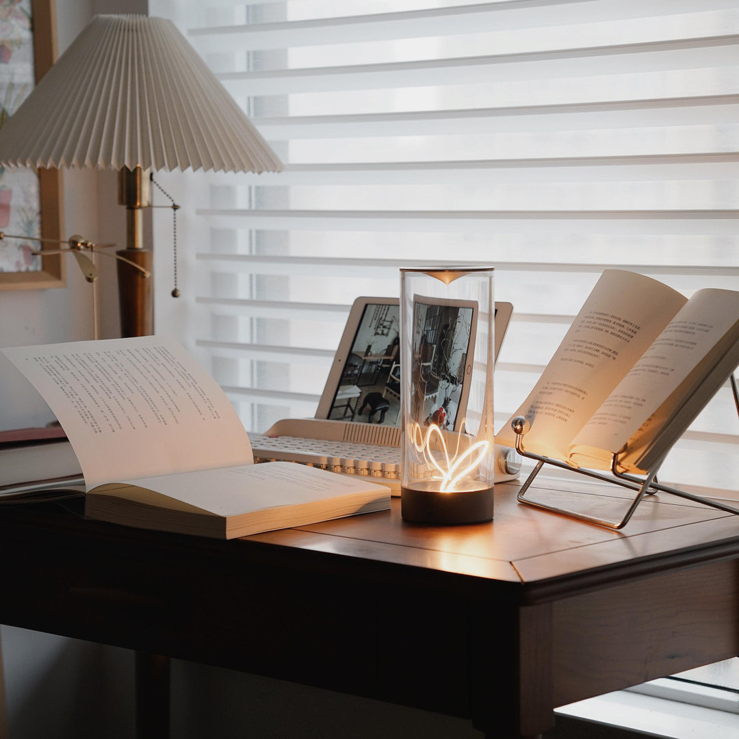 AUGE LIGHT Jeryka Novelty Ambient Table Lamp Wrought Studio™ Base 