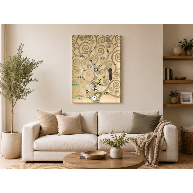 L'arbre de vie (1909) - Portrait, art mural sur toile, L 20 po x H 16 po