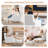 Upholstered Teddy Rocking Chair And Ottoman Ensemble-201133899