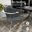 Patio Dining Armchair with Cushion-921831297-921831299