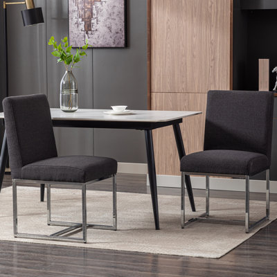 Chaises de salle à manger rembourrées Nezih