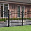 Mirador Black Metal Gate-765225479