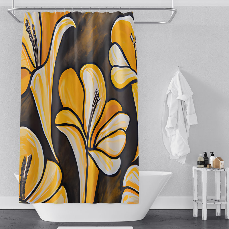 Rideau de douche Allisun, H 93 po x l 70 po