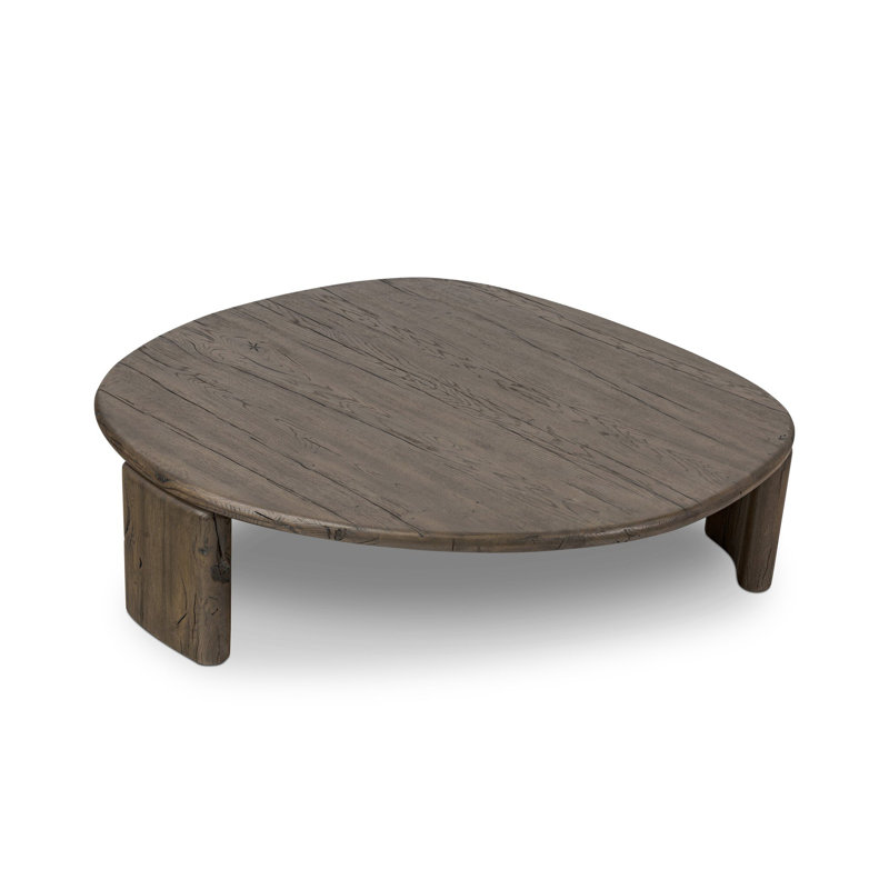 Falco Solid Wood Coffee Table, 14" H x 48.25" L x 48.25" W
