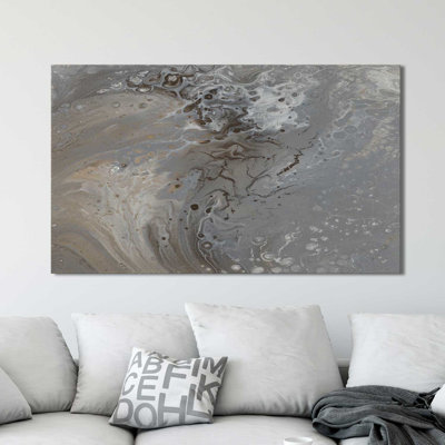 Modern Flow I - Wrapped Canvas Painting