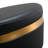 Swivel Upholstered Faux Leather Adjustable Height Counter Stool with Stainless Steel Frame-66939992