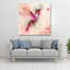 Art mural aquarelle en verre trempé Colibri-1545838377
