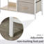 Steel Rectangle Accent Cabinet