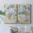 Vintage Hydrangea Fresco I-Premium Gallery Wrapped Canvas -Ready to Hang-1997753891