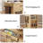 Rolling Wooden Kitchen Island With Drawer, Kitchen Cart With Storage Cabinet On Wheels-436461459