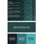 Tapis turquoise lavable à la machine Abstract 5362-1662404852