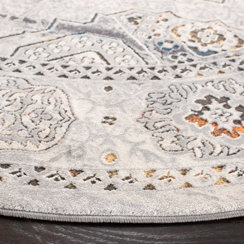 Willena Performance Oriental Rug, Round 6'7"