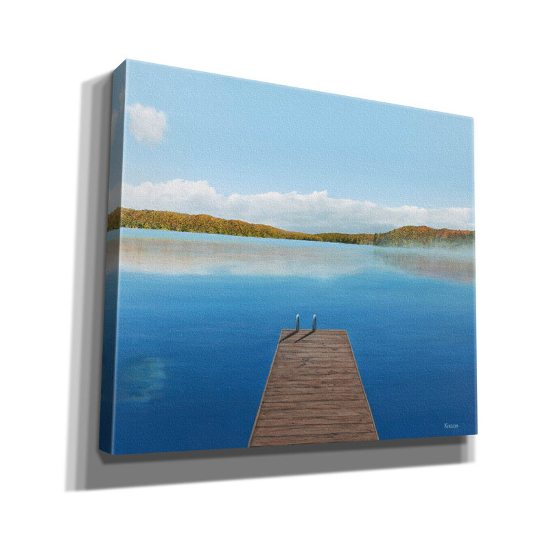 Toile épique «Troisième point» par Kenneth M Kirsch, 30 po x 26 po