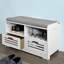 Segars Polyester Upholstered Storage Bench