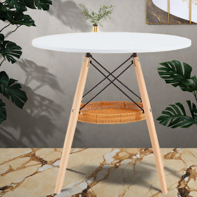 Tables de salle à manger avec rangement (table seulement, sans chaises, avec plateau et pieds) Petite cuisine moderne en bois aggloméré