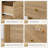 9 Drawer Dresser, Mid Century Modern Dresser With Storage, 55" Wide Chest Of Drawers With Wood Grain Texture, Drawers Organizer For Bedroom, Living Room, Hallway, Oak-793975532