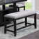 Banc rembourré Donny Lequitta