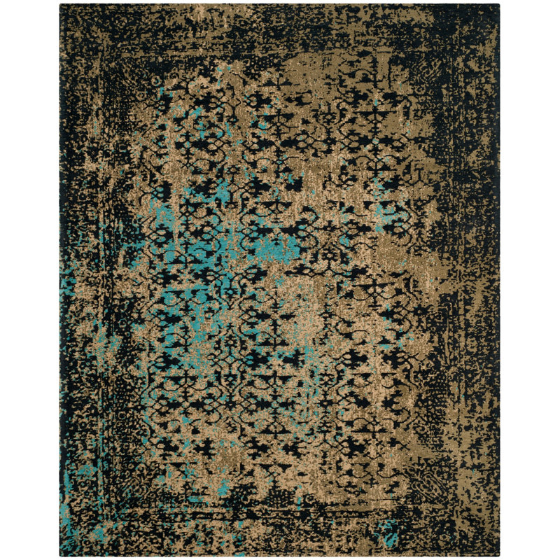 Alona Vintage Performance Abstract Rug