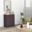 Buffet fonctionnel avec comptoir en bois massif et rangement pour le café, ce qui rehausse l'organisation et la polyvalence de tout décor-1948904416