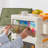 Aarn Plastic with Lids 3 Tier, 3 Pieces Stackable for Storage, with Lids