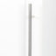 Armoire empilable H 70,62 po en blanc - et rangement pratique P 15,64 po x l Cloisons mobiles et portes élégantes-1172505419