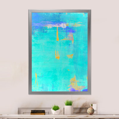Art moderne gris et bleu II 2FDP47770