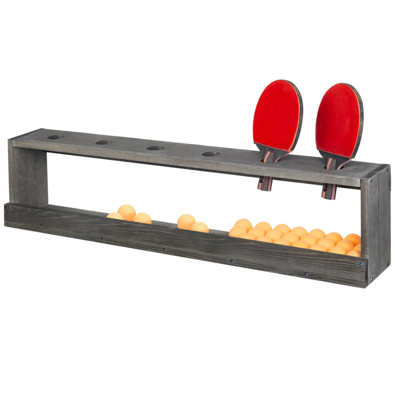 Wood Table Tennis Paddle Case, Grey