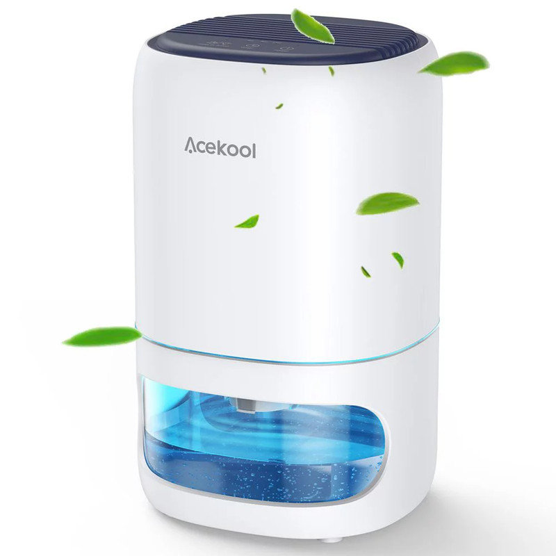 NANAN 0.63 Pints Table Top Dehumidifier for Rooms up to 350 Cubic Feet