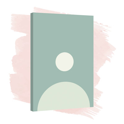 «Half Dot» par Marmont Hill - impression sur toile tendue