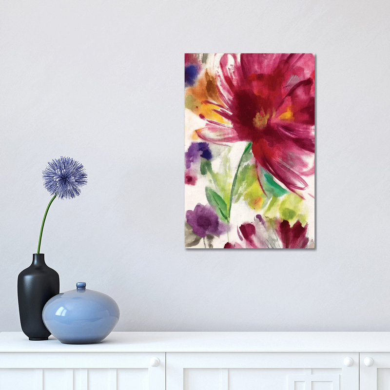 Garden Whisper I 1 Piece Wrapped Canvas Painting