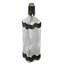 Vase en verre D3x12