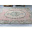 Handmade Vintage Turkish Oushak Style Rug - Unique Pastel Floor Art for Large Areas
