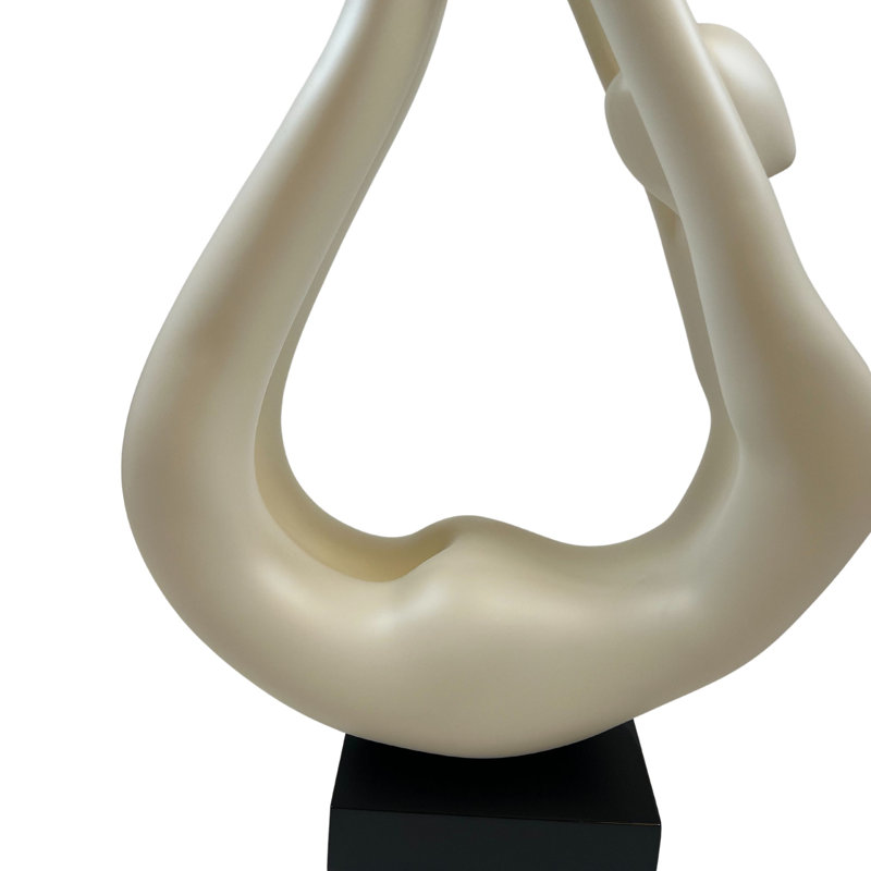 Sculpture de sport Elderton, Blanc / noir