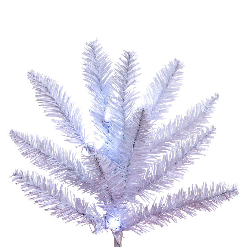Gratianne 6.5' H Lighted Artificial Pine Christmas Tree