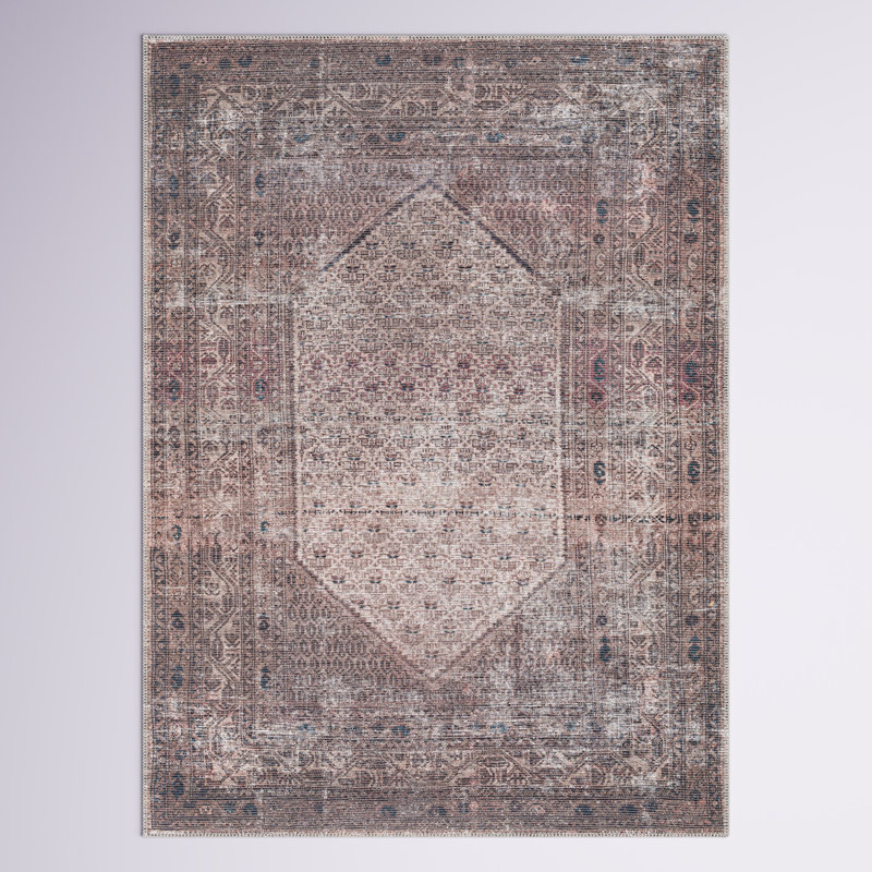 Dicken Oriental Indoor Rug, Rectangle 9'3" x 12'