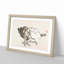 Starfish and Seashells by Kono Bairei - Framed Print-55729906-55729903