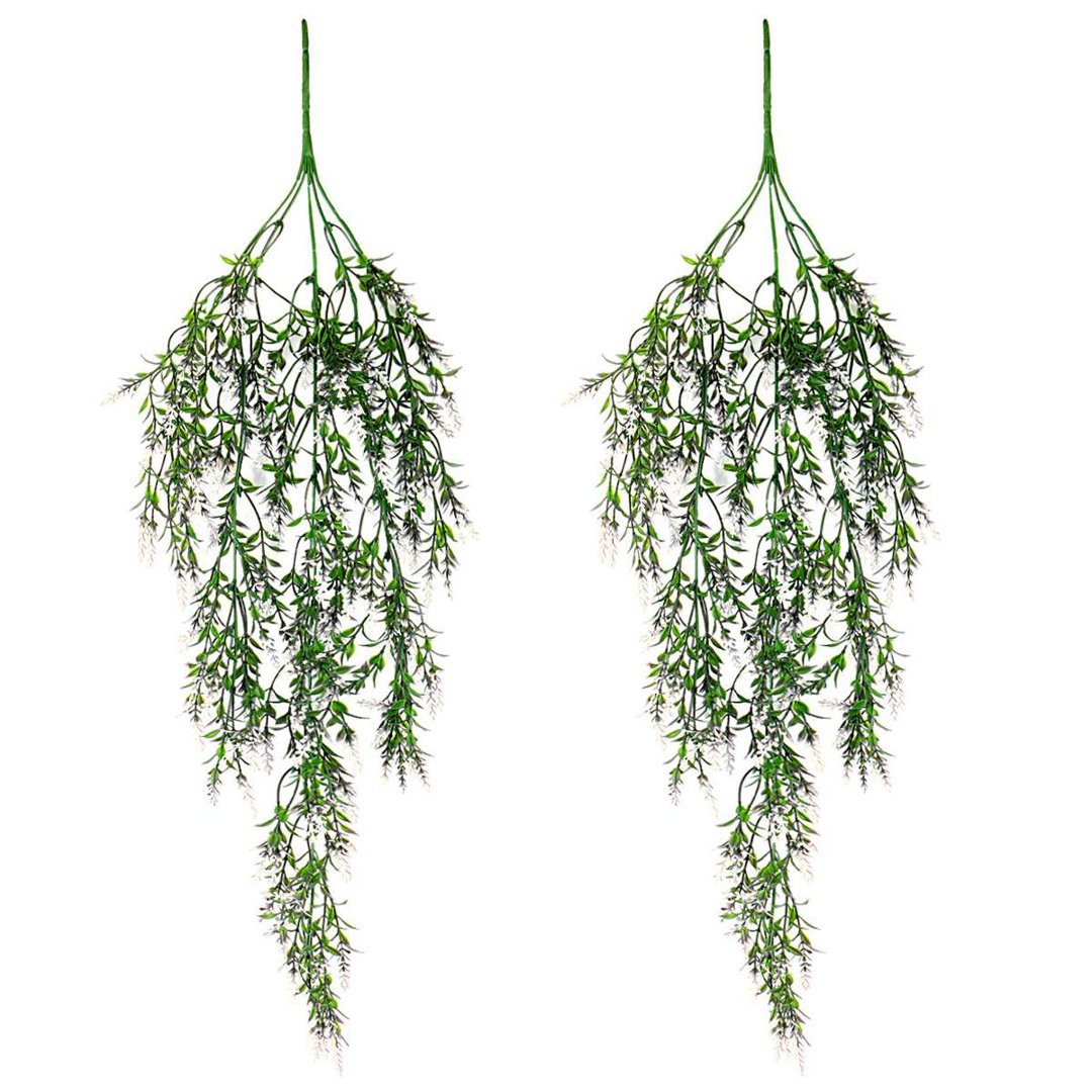 Lavender Floral Arrangement Primrue Flowers/Leaves 