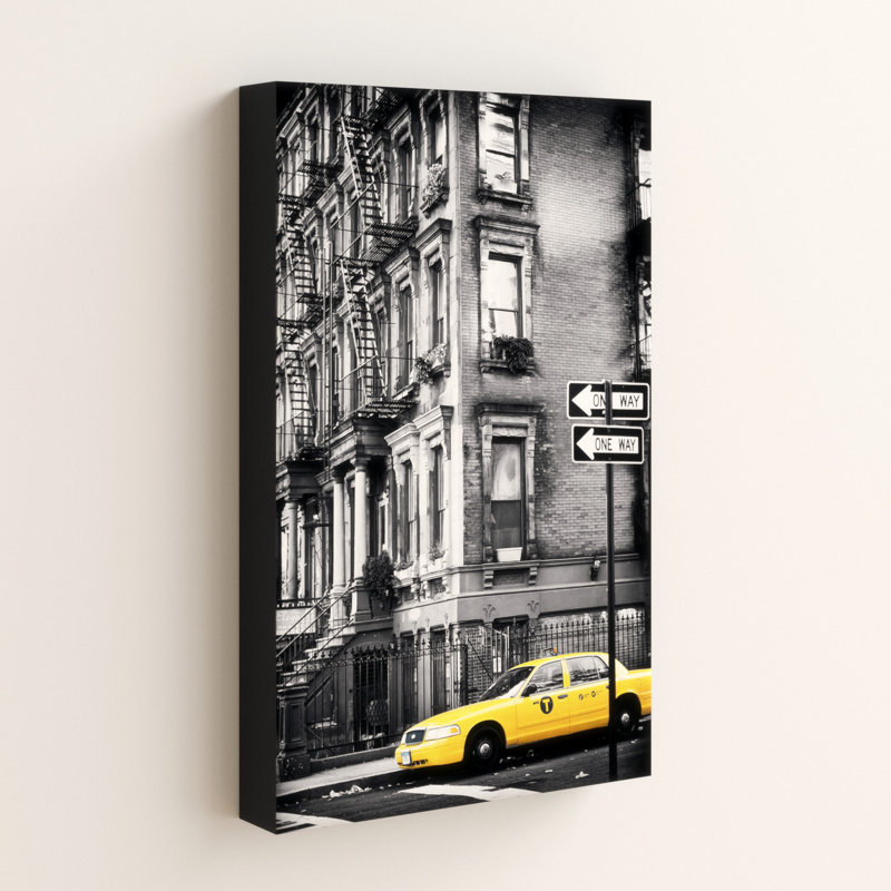 " NYC Yellow Cab ", 19" H x 12" W x 2" D