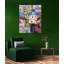 Santorini I - reproduction d'art sur toile-234035094-219351344
