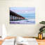 Plein lune au-dessus de Scripps Pier-2057280322