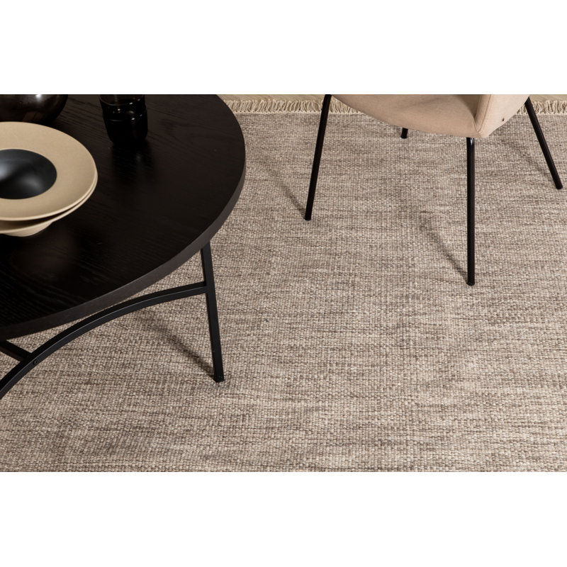 Anthem Solid Colour Hand Woven Area Rug, Rectangle 200cm x 300cm
