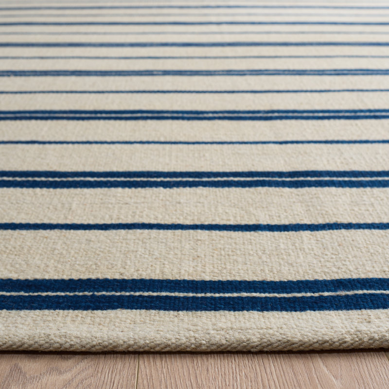 Ralph Lauren Sagaponeck Stripe Wool Striped Rug, Rectangle 10' x 14'