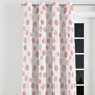Rideaux obscurcissant à motif géométrique - Rideau à œillets French Country