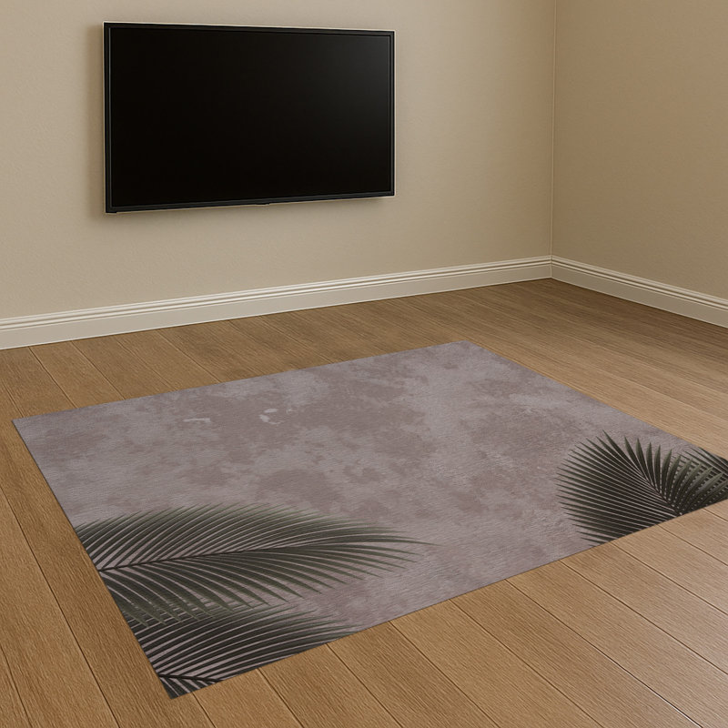 Floral Area Rug, Runner 70 x 140 cm