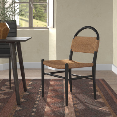 Chaise d'appoint en bois massif Kashmir