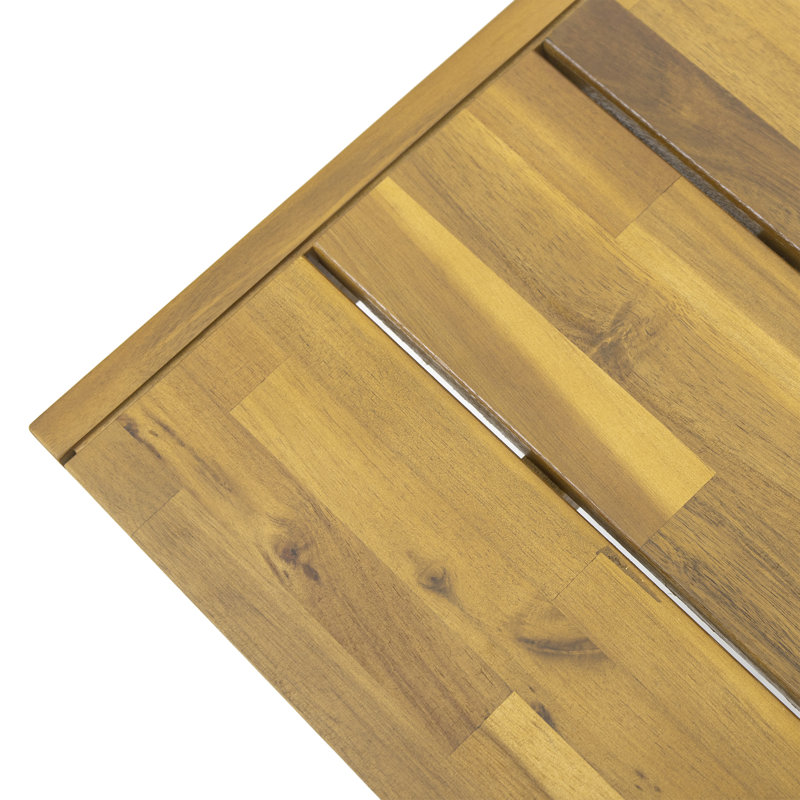 Solid Wood Acacia Outdoor Bench